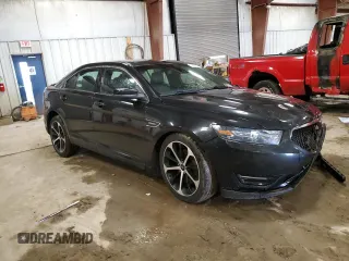 2015 Ford Taurus SHO with VIN 1FAHP2KT8FG156875, listed as a Copart auction lot 49817945 with 105,508 mi miles and Clean Title. Bid and sale history available at DreamBid. Image 4.