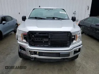 2019 Ford F-150 XL with VIN 1FTEW1EB6KFC11286, listed as a Copart auction lot 44954825 with 105,779 mi miles and Salvage Title. Bid and sale history available at carsss.com. Image 5.