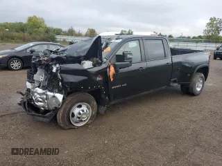 2024 Chevrolet Silverado 3500HD LT with VIN 1GC4YTEY9RF123185, listed as a Copart auction lot 73687174 with 3,252 mi miles and Salvage Title. Bid and sale history available at carsss.com. Image 1.