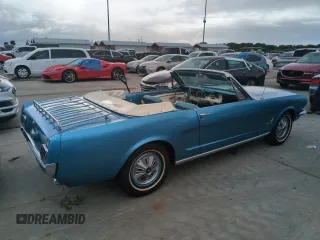 1966 Ford Mustang z VIN 6R08T191465, wystawiony jako Copart lot #74263644 z przebiegiem 54 288 mil mil oraz Szkody całkowita. Historia ofert i sprzedaży dostępna na DreamBid. Obrazek 3.