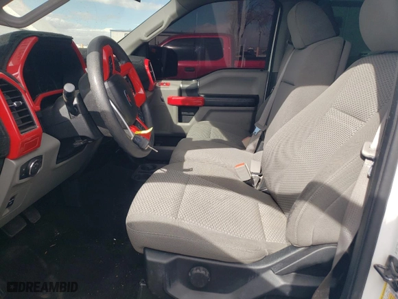 2018 Ford F-150 XL with VIN 1FTEW1E52JFB30231, listed as a Copart auction lot 44712335 with 83,280 mi miles and Salvage Title. Bid and sale history available at carsss.com. Image 7.