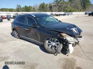 2013 Infiniti EX Journey with VIN JN1BJ0HP4DM430218, listed as a Copart auction lot 45912795 with Not provided miles and Salvage title. Bid and sale history available at DreamBid. Image 4.