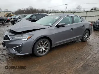 2022 Acura ILX w/Premium Package with VIN 19UDE2F77NA004794, listed as a Copart auction lot 44600853 with 9,189 mi miles. Bid and sale history available at carsss.com. Image 1.