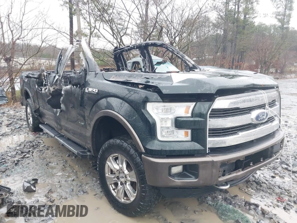 2015 Ford F-150 XLT with VIN 1FTFW1EG0FFA95475, listed as a IAAI auction lot 41546842 with Not Provided miles and . Bid and sale history available at carsss.com. Image 1.