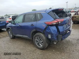 2023 Nissan Rogue S with VIN 5N1BT3ABXPC804814, listed as a Copart auction lot 57279825 with 46,926 mi miles and Salvage title. Bid and sale history available at DreamBid. Image 2.
