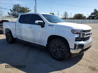 2021 Chevrolet Silverado 1500 LT with VIN 1GCUYDED4MZ323286, listed as a Copart auction lot 47771825 with 38,515 mi miles and Salvage Title. Bid and sale history available at DreamBid. Image 4.