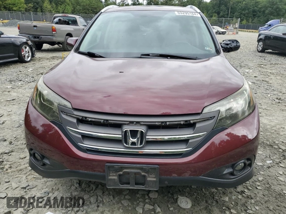 2013 Honda CR-V EX-L with VIN 5J6RM4H77DL002721, listed as a Copart auction lot 69295184 with 70,107 mi miles and Salvage Title. Bid and sale history available at carsss.com. Image 5.