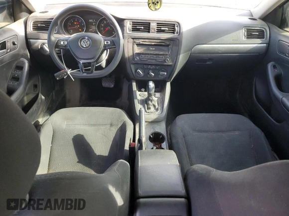 2015 Volkswagen Jetta SE with VIN 3VWD17AJ3FM225739, listed as a Copart auction lot 53985195 with 157,989 mi miles and Salvage title. Bid and sale history available at DreamBid. Image 8.