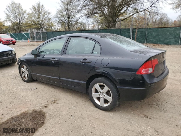 2007 Honda Civic Sdn EX with VIN 1HGFA16887L067823, listed as a Copart auction lot 52708075 with 120,721 mi miles and Salvage Title. Bid and sale history available at carsss.com. Image 2.