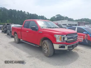 2018 Ford F-150 XL z VIN 1FTFX1E59JFB49943, wystawiony jako IAAI lot #42291932 z przebiegiem 164 178 mil mil oraz . Historia ofert i sprzedaży dostępna na DreamBid. Obrazek 1.