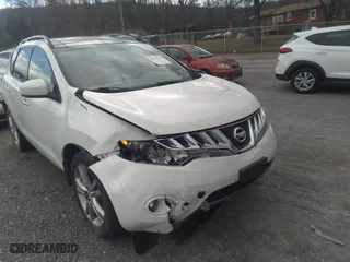 2009 Nissan Murano SL with VIN JN8AZ18WX9W126681, listed as a IAAI auction lot 41722192 with 152,433 mi miles. Bid and sale history available at carsss.com. Image 6.