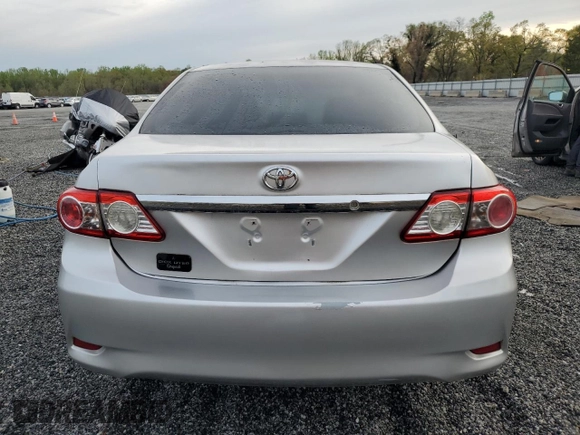 2012 Toyota Corolla L with VIN 2T1BU4EE6CC868233, listed as a Copart auction lot 51265335 with 187,086 mi miles and Salvage Title. Bid and sale history available at DreamBid. Image 6.