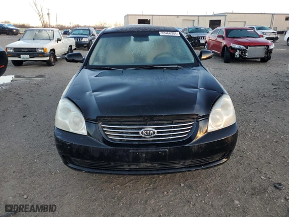 2007 Kia Optima LX with VIN KNAGE123475137191, listed as a Copart auction lot 83466394 with 0 mi miles and Clean Title. Bid and sale history available at carsss.com. Image 5.