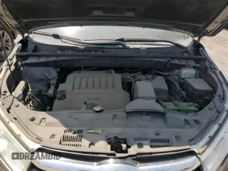 2016 Toyota Highlander Limited with VIN 5TDDKRFH8GS274874, listed as a Copart auction lot 61402305 with 109,670 mi miles and Salvage title. Bid and sale history available at DreamBid. Image 11.