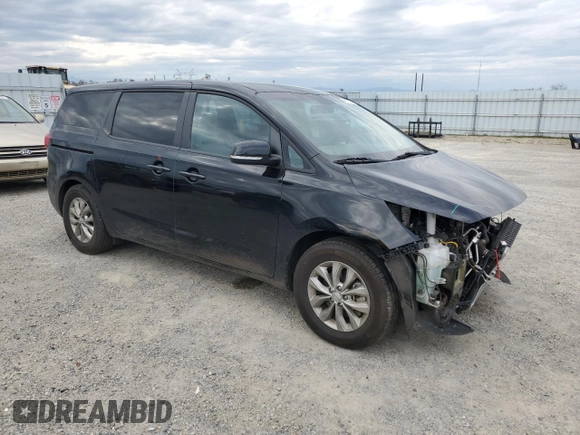2020 Kia Sedona EX with VIN KNDMB5C14L6609588, listed as a Copart auction lot 48970015 with 50,041 mi miles and Salvage Title. Bid and sale history available at carsss.com. Image 4.
