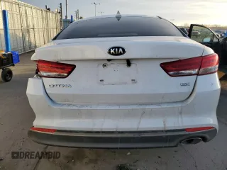 2016 Kia Optima EX with VIN 5XXGU4L34GG030790, listed as a Copart auction lot 46447705 with 148,890 mi miles and Salvage Title. Bid and sale history available at carsss.com. Image 6.