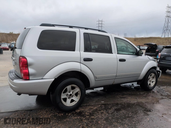 2004 Dodge Durango SLT with VIN 1D4HB48N74F159656, listed as a Copart auction lot 51128785 with 140,854 mi miles and Salvage title. Bid and sale history available at DreamBid. Image 3.