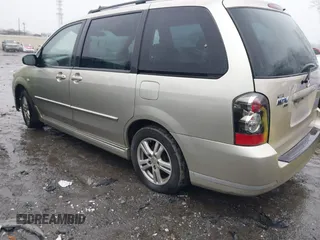 2005 Mazda MPV LX with VIN JM3LW28J650536535, listed as a IAAI auction lot 41569472 with 327,590 mi miles. Bid and sale history available at carsss.com. Image 3.