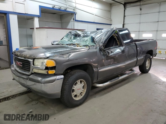 1999 GMC New Sierra 1500 SLE with VIN 1GTEK19T6XE508537, listed as a Copart auction lot 78659894 with 0 mi miles and Salvage Title. Bid and sale history available at carsss.com. Image 1.