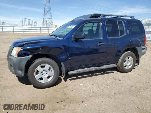 2008 Nissan Xterra S with VIN 5N1AN08UX8C533802, listed as a Copart auction lot 49927905 with 166,089 mi miles and Salvage Title. Bid and sale history available at DreamBid. Image 1.