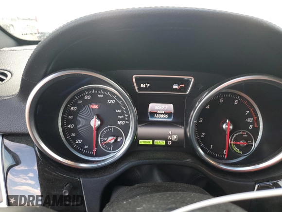 2016 Mercedes-Benz GLE 550e with VIN 4JGDA6DB1GA739858, listed as a Copart auction lot 62629734 with 133,896 mi miles and Non repairable. Bid and sale history available at DreamBid. Image 9.