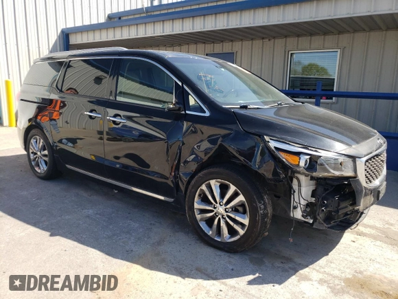 2016 Kia Sedona SX-L with VIN KNDME5C12G6160540, listed as a Copart auction lot 51087635 with 70,603 mi miles and Clean Title. Bid and sale history available at DreamBid. Image 4.