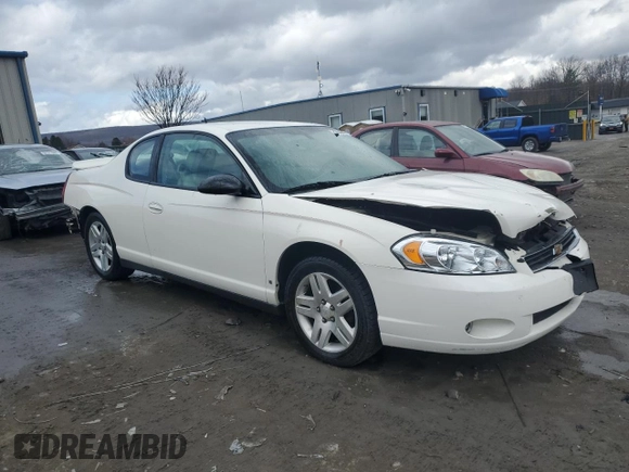 2006 Chevrolet Monte Carlo LT 3.9L with VIN 2G1WK151169329258, listed as a Copart auction lot 50090535 with 87,061 mi miles and Salvage Title. Bid and sale history available at carsss.com. Image 4.