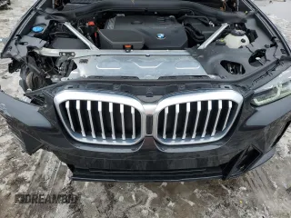2022 BMW X3 xDrive30i with VIN 5UX53DP09N9K43964, listed as a Copart auction lot 48663145 with 32,306 mi miles and Salvage Title. Bid and sale history available at DreamBid. Image 12.