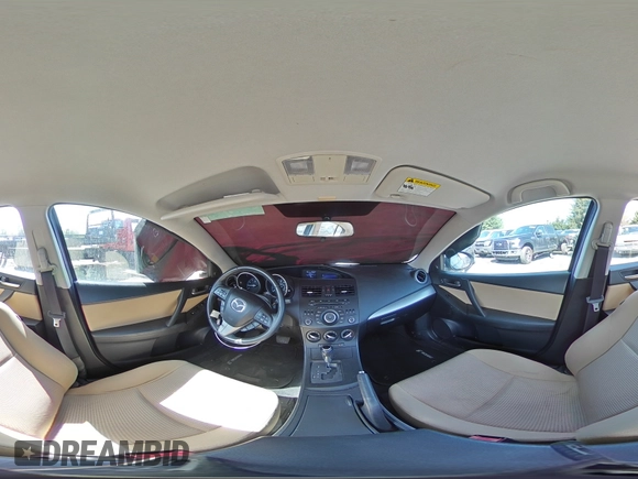 2012 Mazda 3 i Touring with VIN JM1BL1V83C1651660, listed as a Copart auction lot 55129155 with 112,782 mi miles and Salvage Title. Bid and sale history available at DreamBid. Image 14.