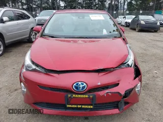 2017 Toyota Prius Two with VIN JTDKARFUXH3531849, listed as a IAAI auction lot 41301786 with 92,163 mi miles. Bid and sale history available at carsss.com. Image 6.