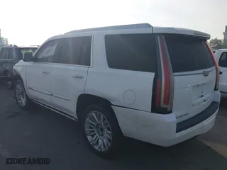 2016 Cadillac Escalade Platinum with VIN 1GYS4DKJ5GR260260, listed as a IAAI auction lot 41476668 with 108,058 mi miles. Bid and sale history available at carsss.com. Image 15.