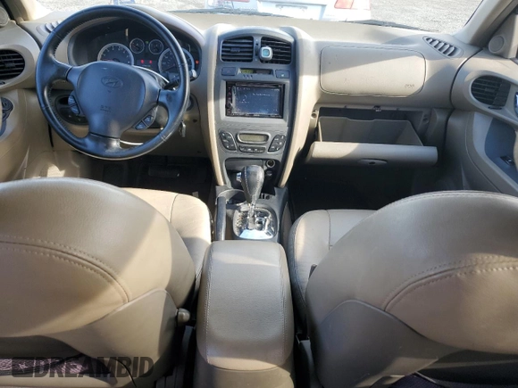 2005 Hyundai Santa Fe GLS with VIN KM8SC73E95U936274, listed as a Copart auction lot 76955984 with 166,437 mi miles and Salvage Title. Bid and sale history available at carsss.com. Image 8.