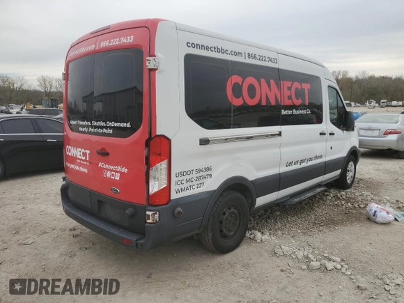 2015 Ford Transit XL with VIN 1FBZX2CGXFKA93490, listed as a Copart auction lot 79506664 with 504,405 mi miles and Clean title. Bid and sale history available at DreamBid. Image 3.