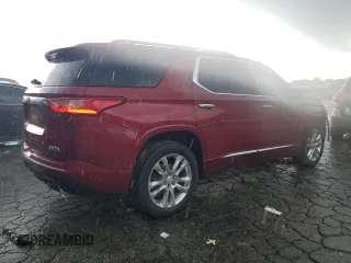2018 Chevrolet Traverse High Country with VIN 1GNEVKKW7JJ250813, listed as a Copart auction lot 58981395 with 145,170 mi miles and Salvage title. Bid and sale history available at DreamBid. Image 3.