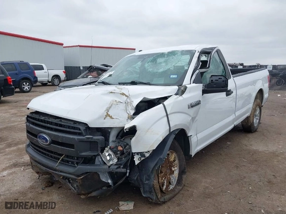 2019 Ford F-150 XL with VIN 1FTMF1CB3KKE16540, listed as a IAAI auction lot 41572630 with 73,954 mi miles. Bid and sale history available at carsss.com. Image 2.