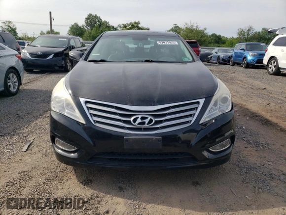 2012 Hyundai Azera with VIN KMHFH4JG8CA192476, listed as a Copart auction lot 57971925 with 141,346 mi miles and Salvage title. Bid and sale history available at DreamBid. Image 5.