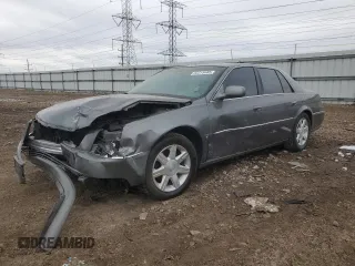 2006 Cadillac DTS 1SB z VIN 1G6KD57Y76U122333, wystawiony jako Copart lot #52319485 z przebiegiem 78 387 mil mil oraz Szkoda całkowita • Salvage title. Historia ofert i sprzedaży dostępna na DreamBid. Obrazek 1.