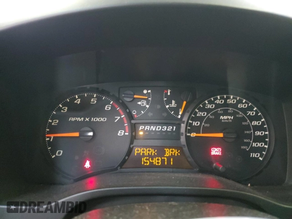 2007 Chevrolet Colorado Work Truck with VIN 1GCDT19E178226315, listed as a Copart auction lot 44974675 with 154,871 mi miles and Salvage Title. Bid and sale history available at carsss.com. Image 9.