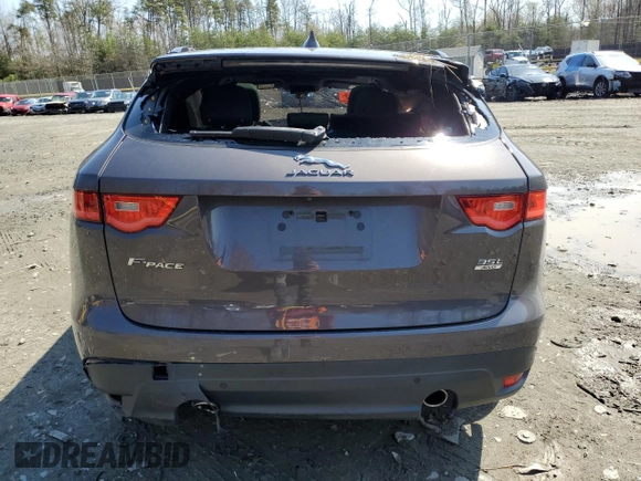 2017 Jaguar F-Pace 35t R-Sport with VIN SADCL2BV2HA096636, listed as a Copart auction lot 60959695 with Not provided miles and Non repairable. Bid and sale history available at DreamBid. Image 6.