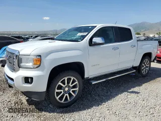 2019 GMC Canyon 4WD Denali z VIN 1GTP6EE11K1292234, wystawiony jako Copart lot #58743635 z przebiegiem 172 226 mil mil oraz Szkoda całkowita • Salvage title. Historia ofert i sprzedaży dostępna na DreamBid. Obrazek 1.