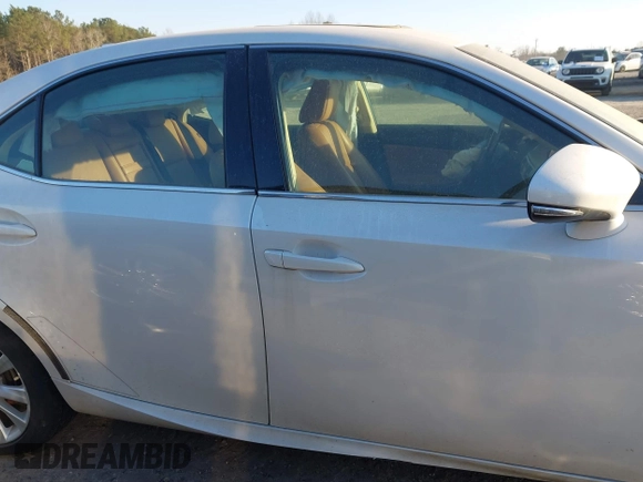 2015 Lexus IS 250 with VIN JTHBF1D21F5070576, listed as a IAAI auction lot 41590004 with 140,224 mi miles and . Bid and sale history available at carsss.com. Image 13.