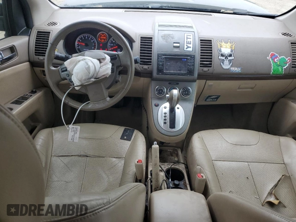 2012 Nissan Sentra SL with VIN 3N1AB6AP6CL784448, listed as a Copart auction lot 60793415 with 126,356 mi miles and Salvage title. Bid and sale history available at DreamBid. Image 8.