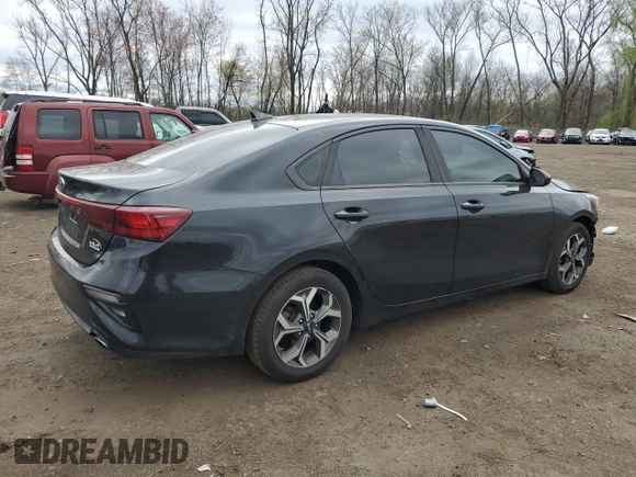 2019 Kia Forte LXS with VIN 3KPF24AD4KE102635, listed as a Copart auction lot 53888085 with 112,576 mi miles and Salvage Title. Bid and sale history available at DreamBid. Image 3.