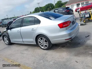2015 Volkswagen Jetta Sedan 2.0L TDI SE w/Connectivity with VIN 3VWLA7AJ4FM228516, listed as a IAAI auction lot 41918514 with 177,328 mi miles. Bid and sale history available at carsss.com. Image 15.