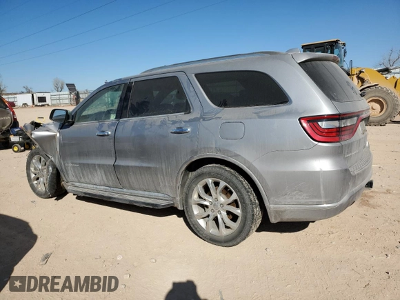 2016 Dodge Durango Citadel Anodized Platinum z VIN 1C4RDHEG9GC387026, wystawiony jako Copart lot #46730445 z przebiegiem Nie podano mil oraz Szkoda całkowita • Salvage title. Historia ofert i sprzedaży dostępna na DreamBid. Obrazek 2.