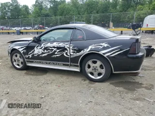 1999 Ford Mustang with VIN 1FAFP4040XF146055, listed as a Copart auction lot 55977035 with Not provided miles and Salvage title. Bid and sale history available at DreamBid. Image 2.