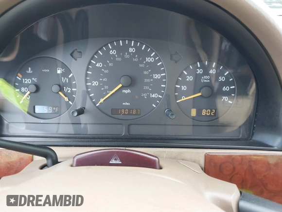 2002 Mercedes-Benz M 320/430/500 with VIN 4JGAB75E82A327928, listed as a IAAI auction lot 41694926 with 190,187 mi miles and . Bid and sale history available at DreamBid. Image 7.