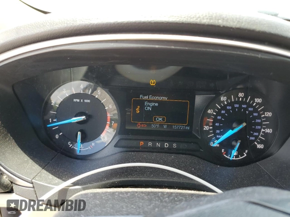 2015 Ford Fusion SE with VIN 3FA6P0H71FR282977, listed as a Copart auction lot 58537195 with 157,721 mi miles and Salvage title. Bid and sale history available at DreamBid. Image 9.
