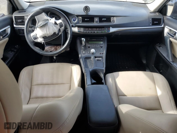 2011 Lexus CT 200h with VIN JTHKD5BH5B2004001, listed as a Copart auction lot 53519625 with 118,012 mi miles and Salvage Title. Bid and sale history available at DreamBid. Image 8.