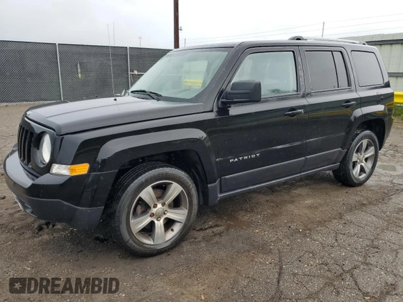 2017 Jeep Patriot High Altitude with VIN 1C4NJPFA9HD136630, listed as a Copart auction lot 58822605 with 112,936 mi miles and Clean title. Bid and sale history available at DreamBid. Image 1.